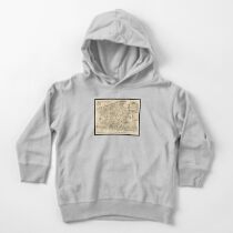 Map of Mallorca, 1683 -Vicente Mut Toddler Pullover Hoodie