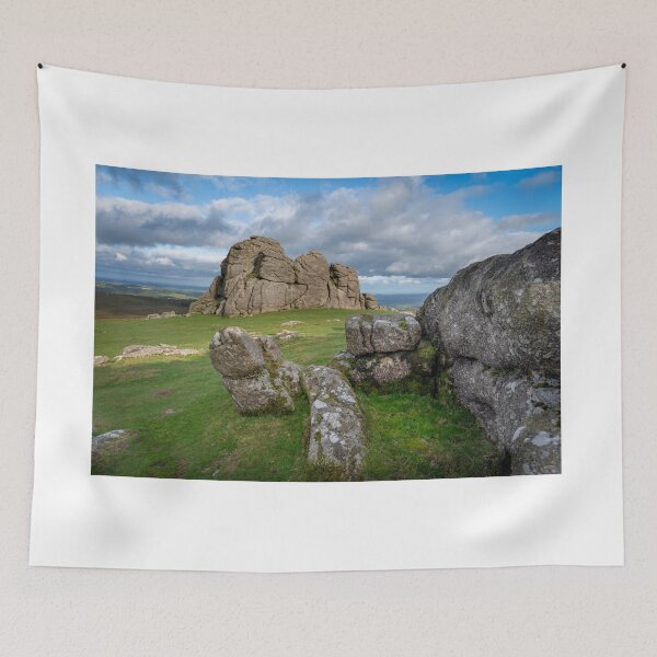 Item preview, Haytor rocks Dartmoor national park designed and sold by eddiej.