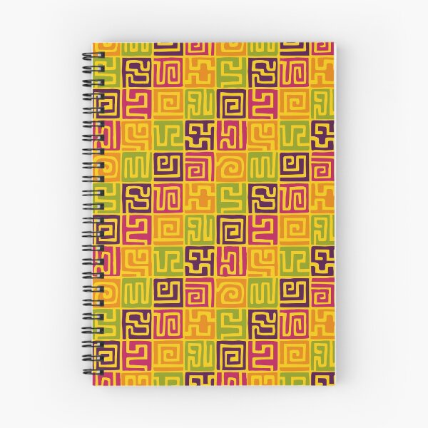 Item preview, Hand Drawn Kuba Cloth Style Pattern 071019 - Colours designed and sold by Artberry.