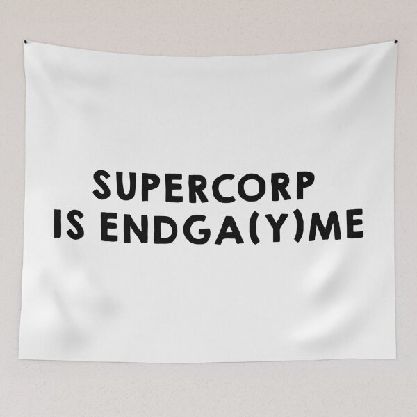 Item preview, SuperCorp Endgame designed and sold by mayorintrovert.