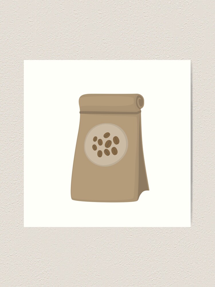Coffee bag Art Print