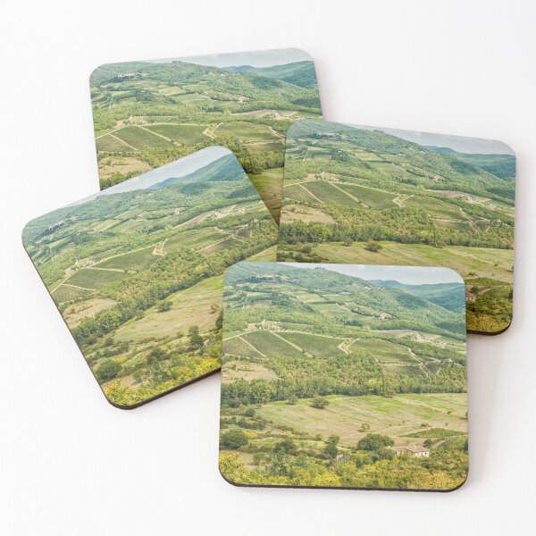 Item preview, Vineyards landscapes in the morning in Chianti designed and sold by eyeconart.