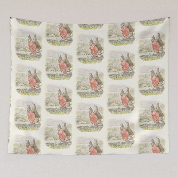 Artikelvorschau, Die Geschichte von Benjamin Bunny von Beatrix Potter entworfen und verkauft von Vintage Designs +.