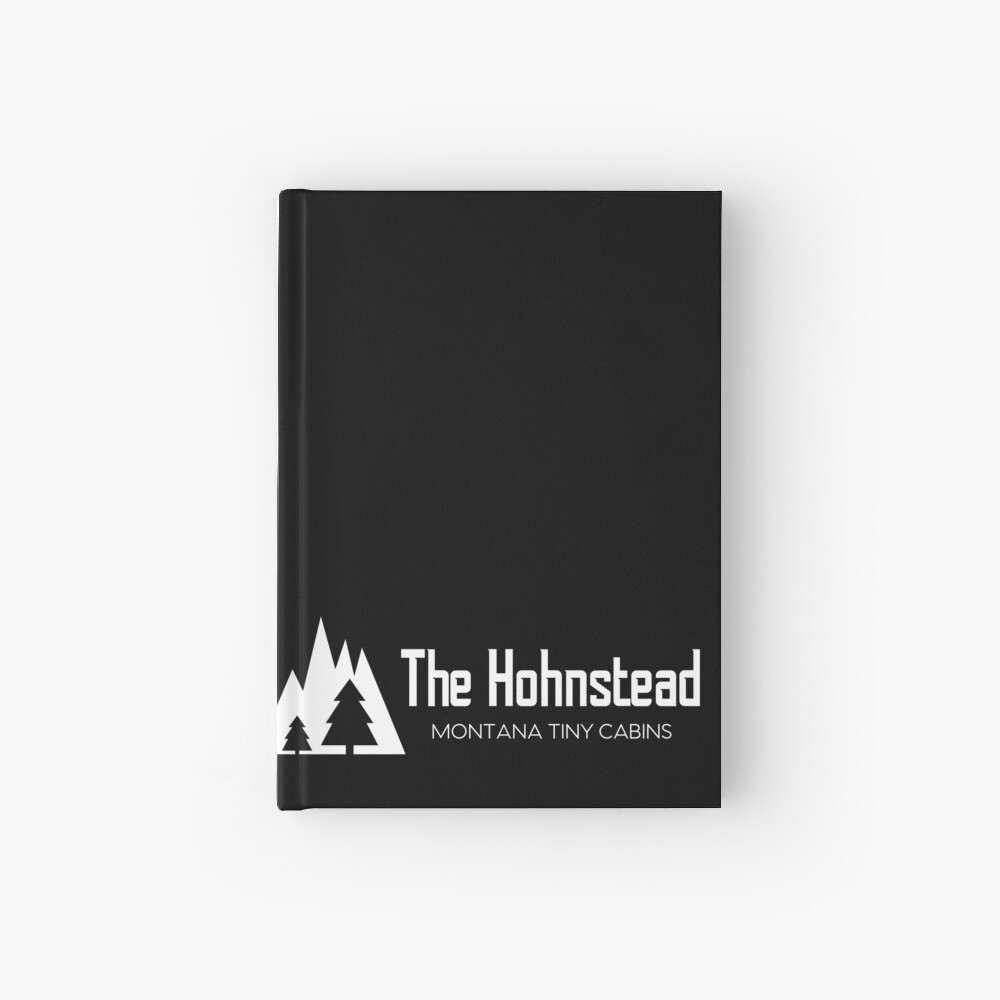 The Hohnstead - White and black Hardcover Journal