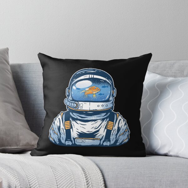 Artikelvorschau, Astronaut, Aquarium, Goldfisch entworfen und verkauft von DerSenat.