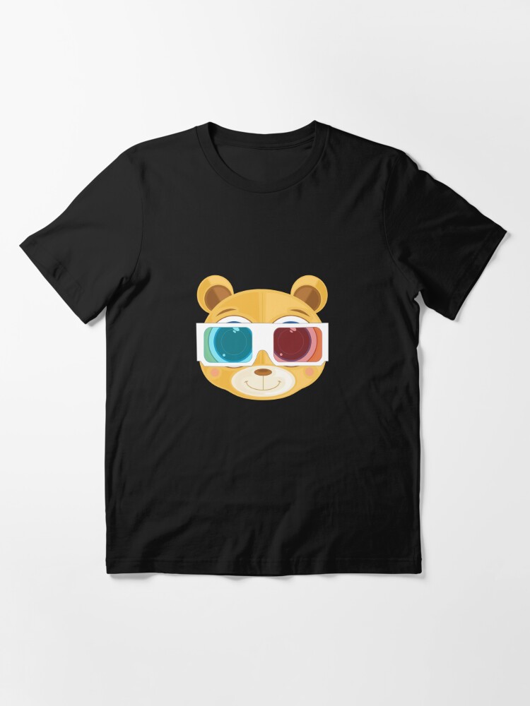 teddy bear with printed t shirt