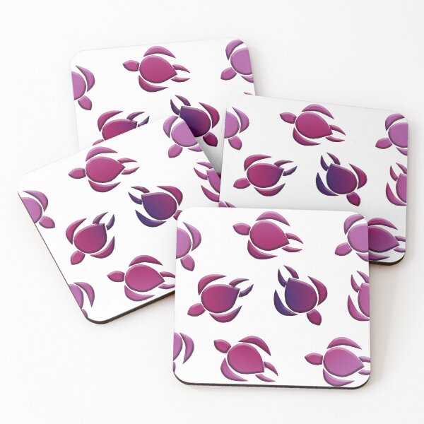 Item preview, Swimming Turtles, The Pink Swimmer designed and sold by Heidi Baldwin.