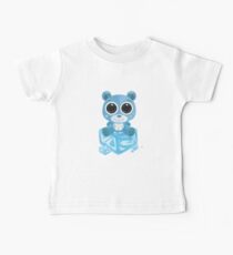 Teddy Bear - Cool Blue Baby Tee