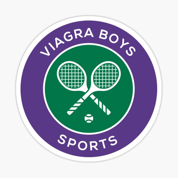 Viagra Boys - Sports Logo Sticker