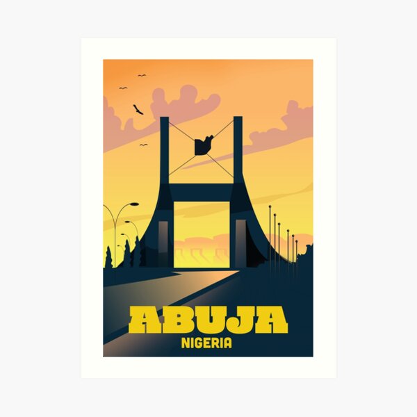 Abuja Wall Art Redbubble