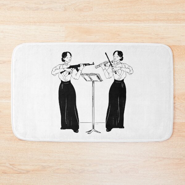 Item preview, Yin Yang violinist. designed and sold by emphatic.