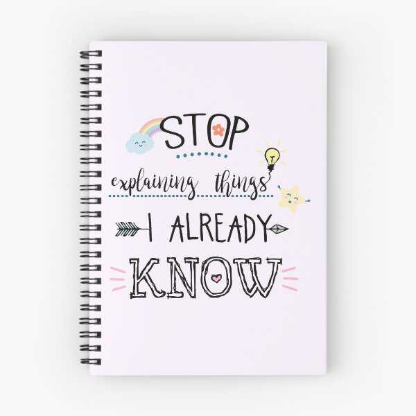 Item preview, Stop explaining things designed and sold by Wild Brushes.