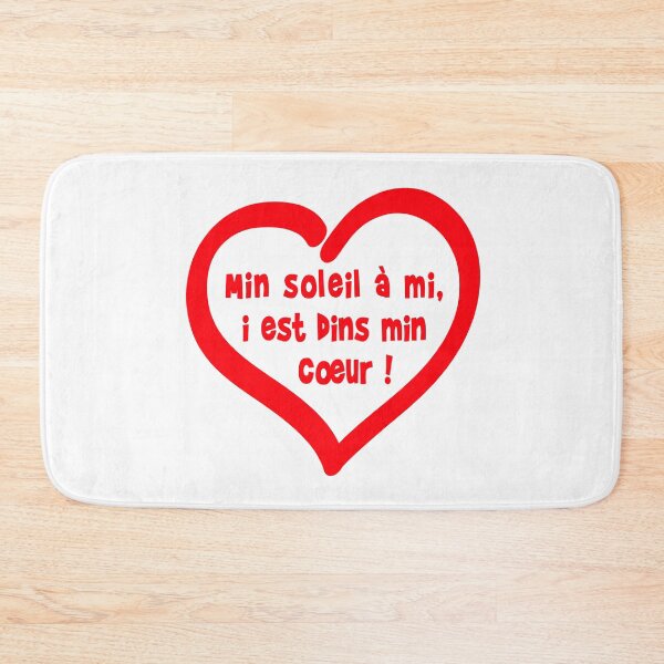 Item preview, Min sun mid, i am dins min heart! designed and sold by humour-chti.