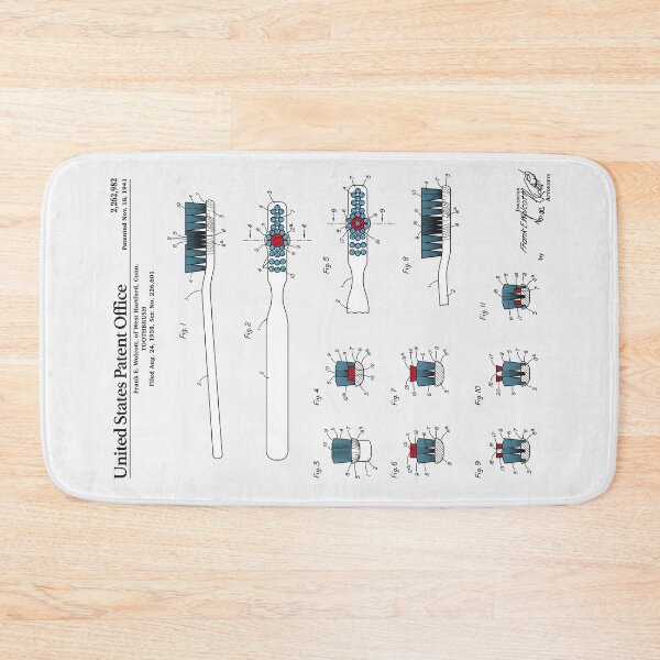 Item preview, Toothbrush Patent designed and sold by FinlayMcNevin.