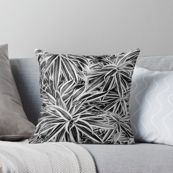 Item preview, Black and White Tropical Print designed and sold by DFLC Prints.