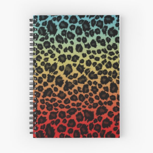 Item preview, Blue Gold Red Leopard Skin designed and sold by HomeLivingCo.