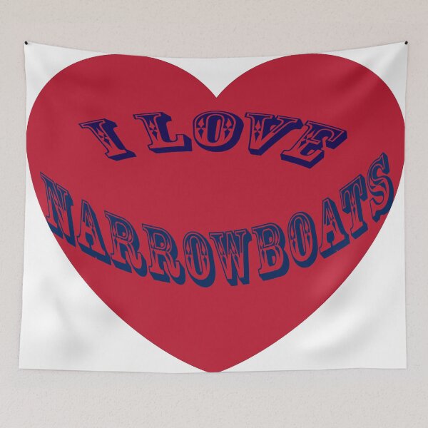 Item preview, I love Narrowboats  designed and sold by designbywhacky.