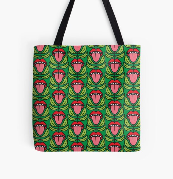 Tongues All Over Print Tote Bag