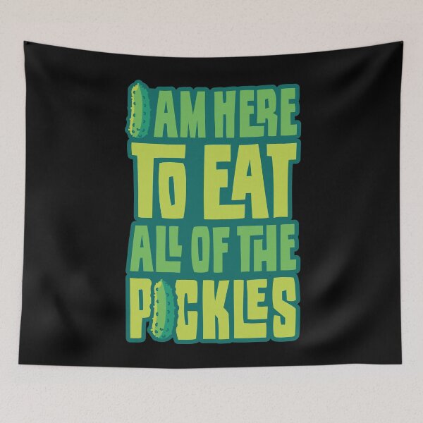 Item preview, Eat All Of The Pickles designed and sold by tonstan.