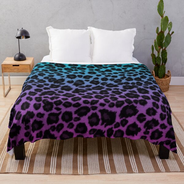 Item preview, Blue Pink Leopard Skin designed and sold by HomeLivingCo.