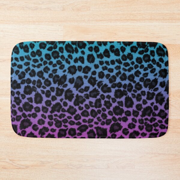 Item preview, Blue Pink Leopard Skin designed and sold by HomeLivingCo.