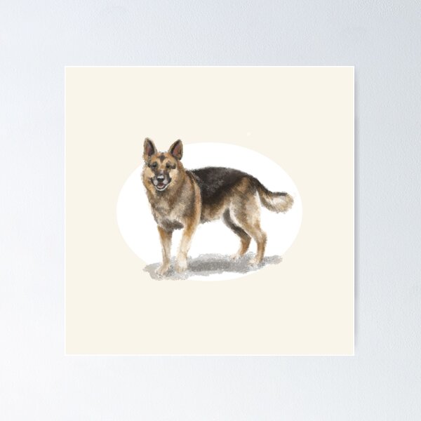 Item preview, German Shepherd Dog designed and sold by Elspeth Rose Design.