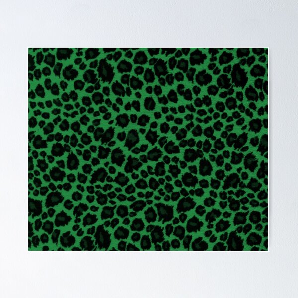 Item preview, Emerald Leopard Skin designed and sold by HomeLivingCo.