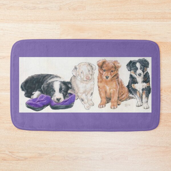Item preview, Australian Shepherd Puppies designed and sold by BarbBarcikKeith.