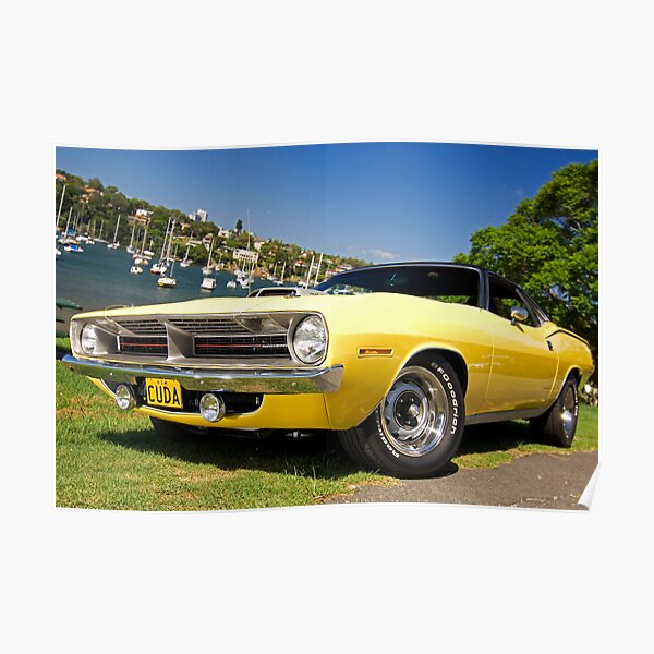 1970 Plymouth Hemi Cuda Poster