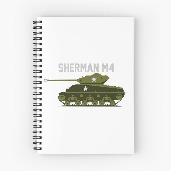 Artikelvorschau, M4 Sherman-Panzer des Zweiten Weltkriegs entworfen und verkauft von Wisdom Art Prints .
