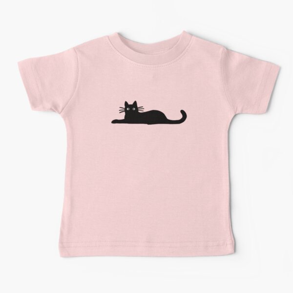 Black Cat Baby T-Shirt
