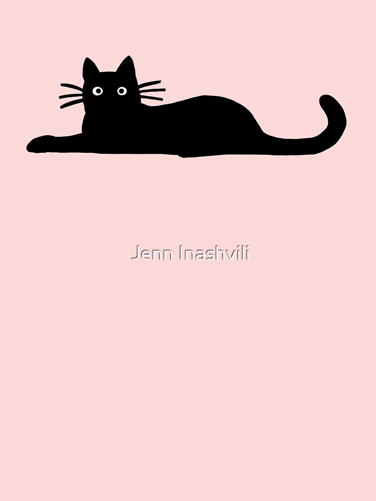 Thumbnail 2 of 2, Baby T-Shirt, Black Cat designed and sold by Jenn Inashvili.