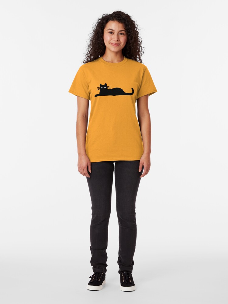 Alternate view of Black Cat Classic T-Shirt