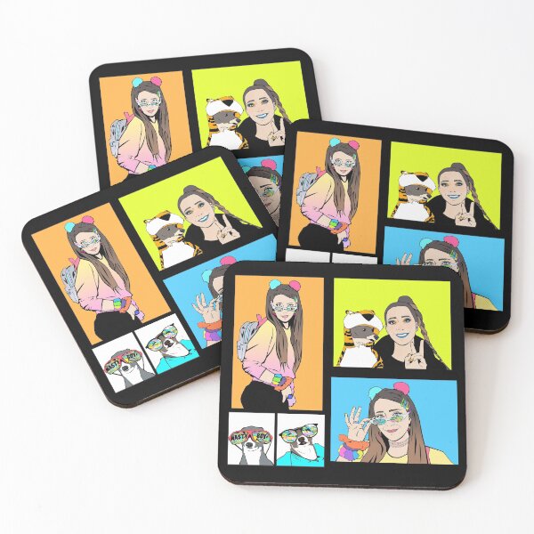 Item preview, Jenna Marbles Stickers designed and sold by MiyKu.