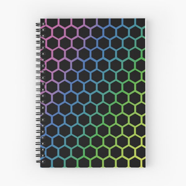 Item preview, Rainbow Hexagons designed and sold by Filifjonka.