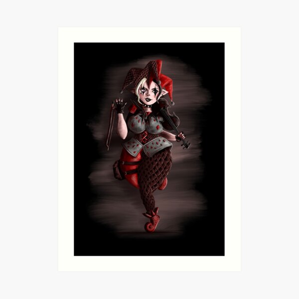 Columbina Saydhi - Dungeons and Dragons Art Print