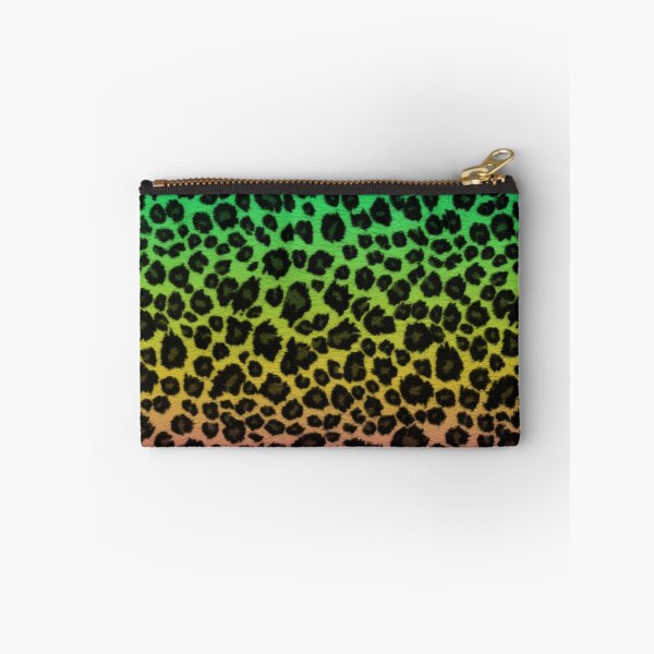 Item preview, Green Yellow Purple Leopard Skin designed and sold by HomeLivingCo.