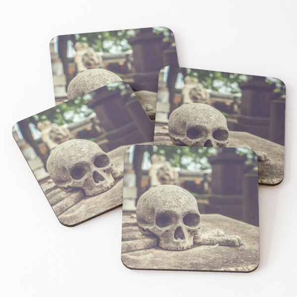 Item preview, Tomb with skull and bones designed and sold by ArtMarie.