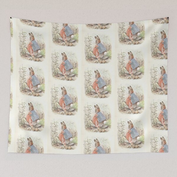 Artikelvorschau, Die Geschichte von Benjamin Bunny von Beatrix Potter entworfen und verkauft von Vintage Designs +.