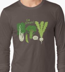 Go Green! (Leafy Green!) Long Sleeve T-Shirt