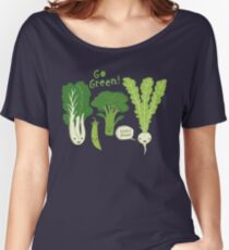 Go Green! (Leafy Green!) Women's Relaxed Fit T-Shirt