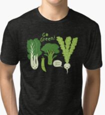Go Green! (Leafy Green!) Tri-blend T-Shirt