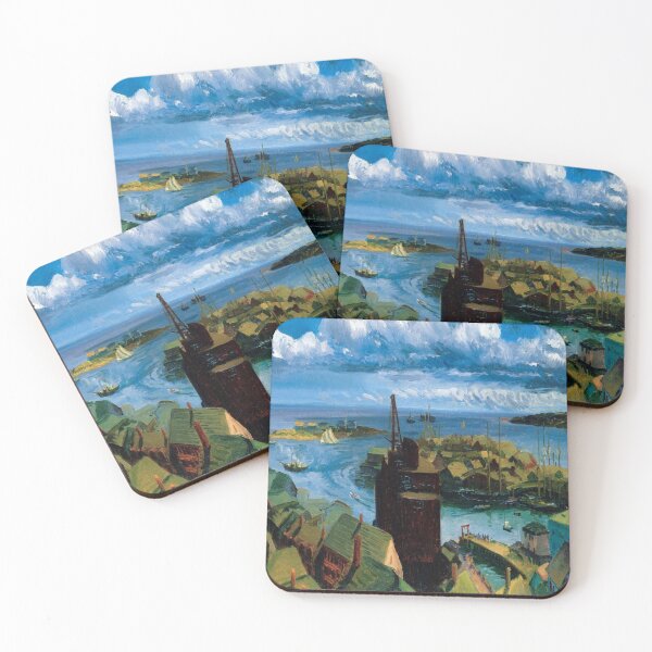 Item preview, Gloucester Harbor-John French Sloan designed and sold by LexBauer.