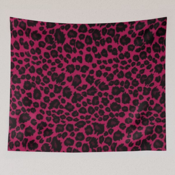 Item preview, Ruby Leopard Skin designed and sold by HomeLivingCo.