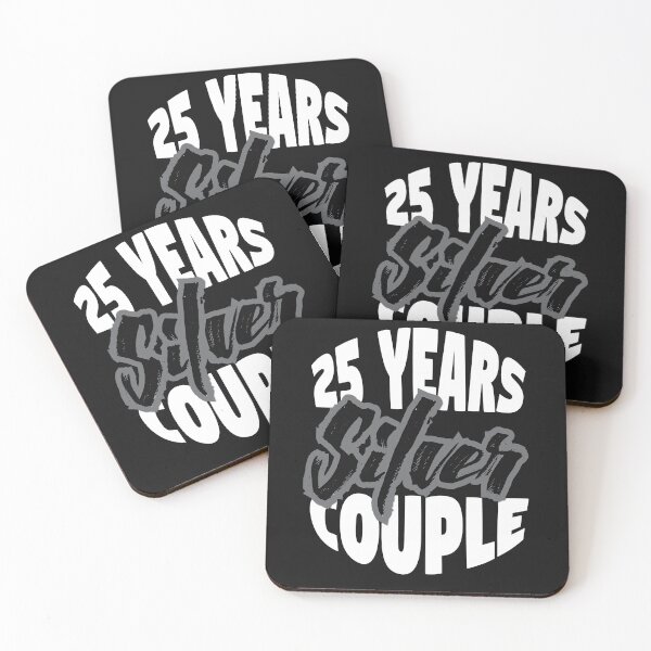 Item preview, Silver Couple! 25 years designed and sold by Cutebutfunny.