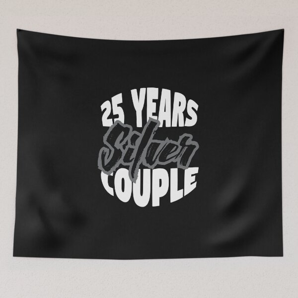 Item preview, Silver Couple! 25 years designed and sold by Cutebutfunny.