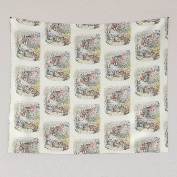 Artikelvorschau, Die Geschichte von Benjamin Bunny von Beatrix Potter entworfen und verkauft von Vintage Designs +.