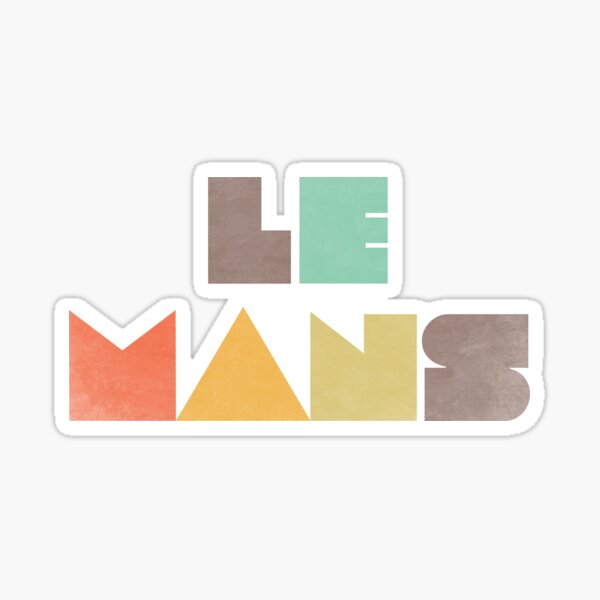 Le Mans Vintage Sticker