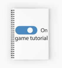 Game Tutorial Spiral Notebook