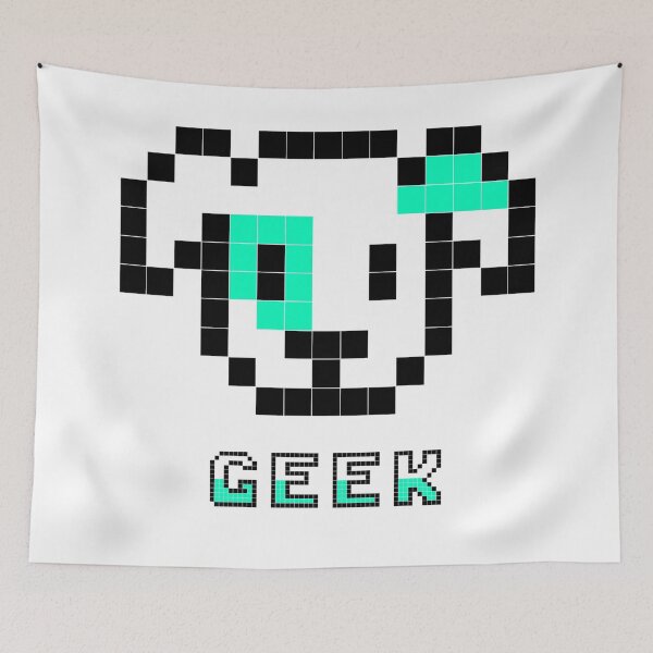 Item preview, Geek Dog blue Tee Shirt designed and sold by MonsieurVirtual.